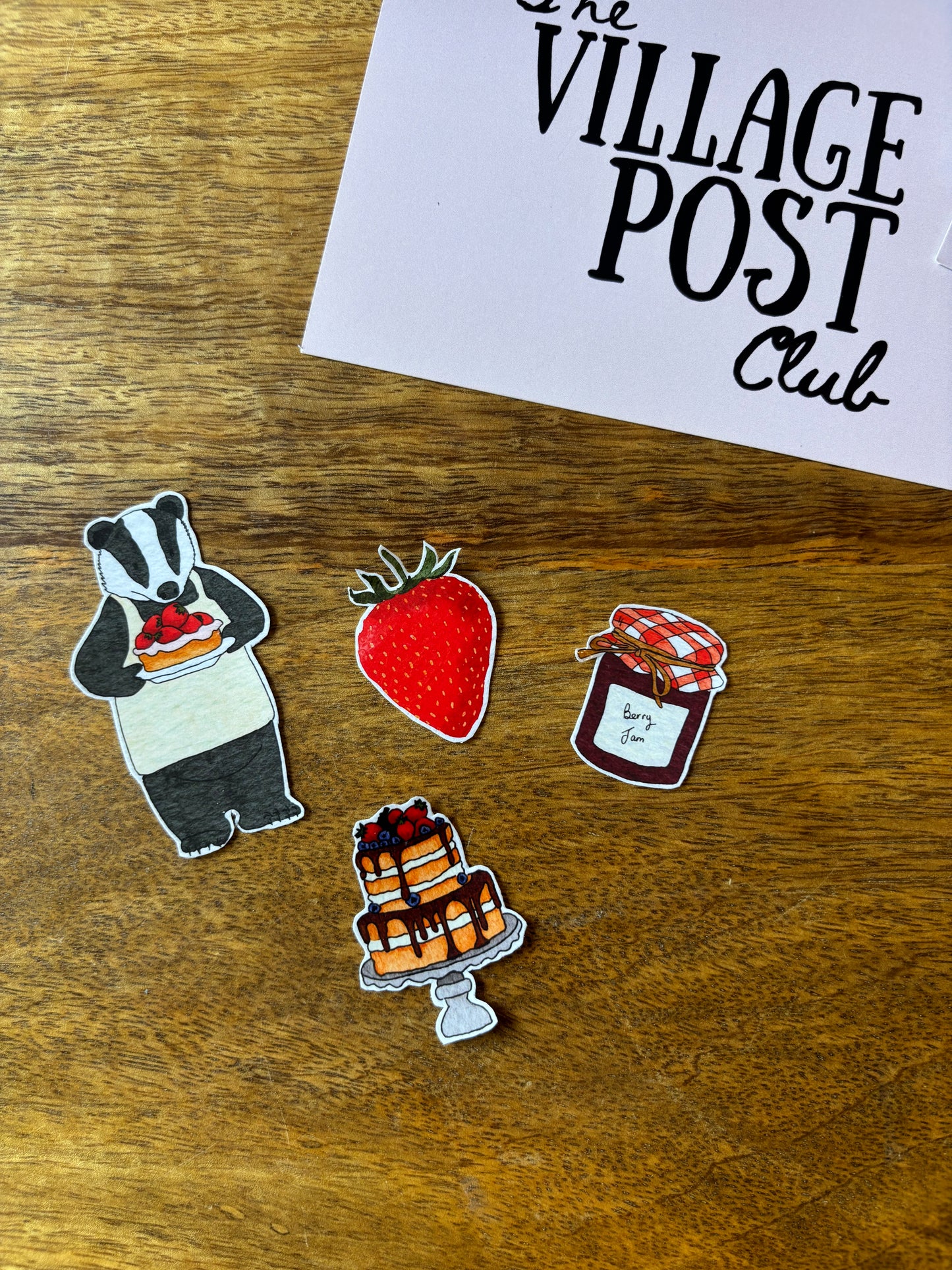 August sticker collection